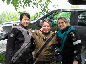 drysuit lesson, drysuit class, Dutch springs, Scuba Lessons